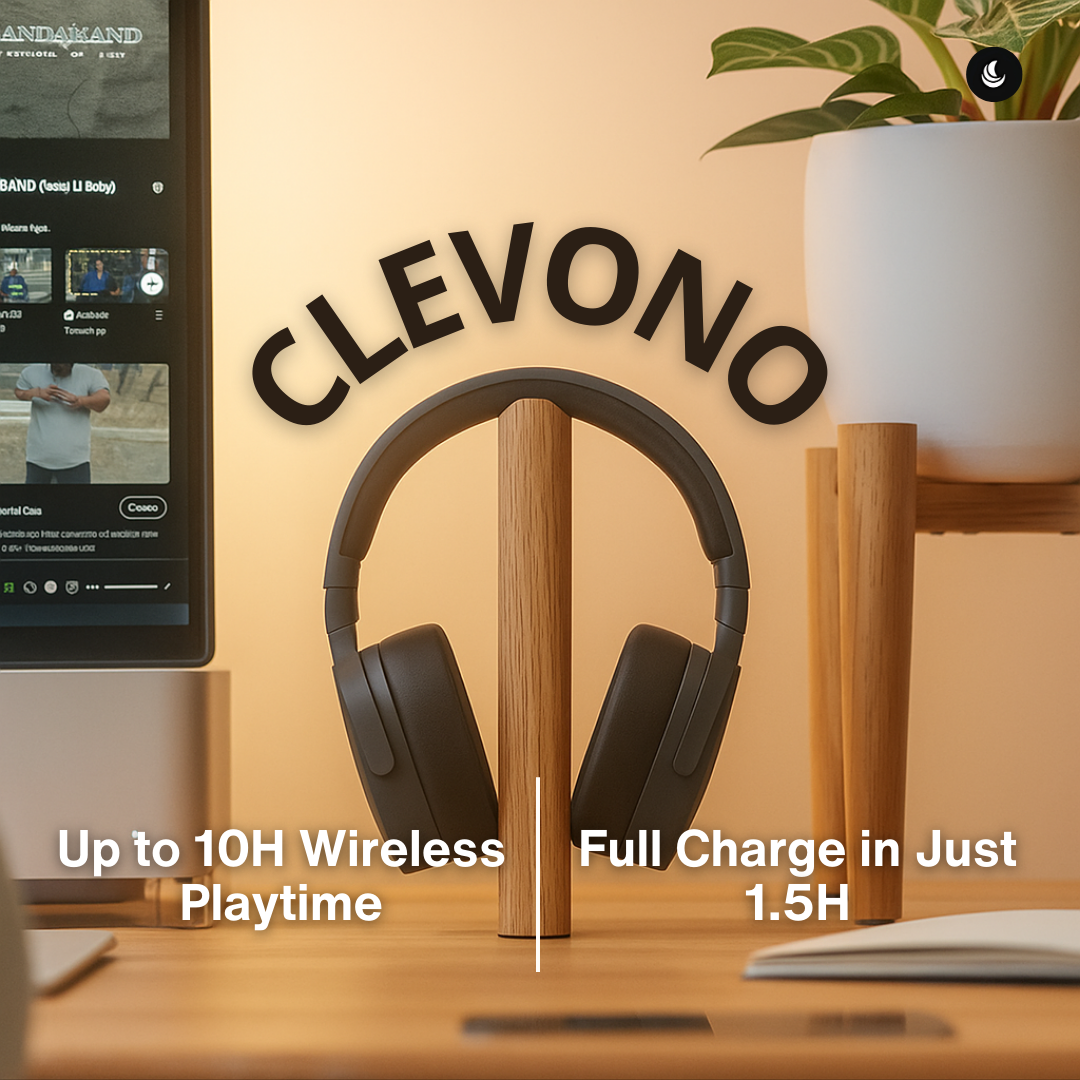 Clevono CoreX – Wireless Noise Cancelling Headphones